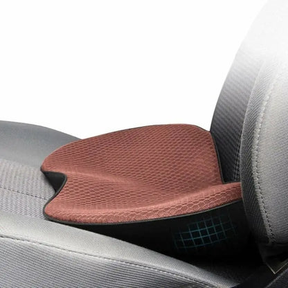 Seat Booster Cushion with Memory Foam and Non-Slip Base, 3.5 in Lift for Cars Veldora
