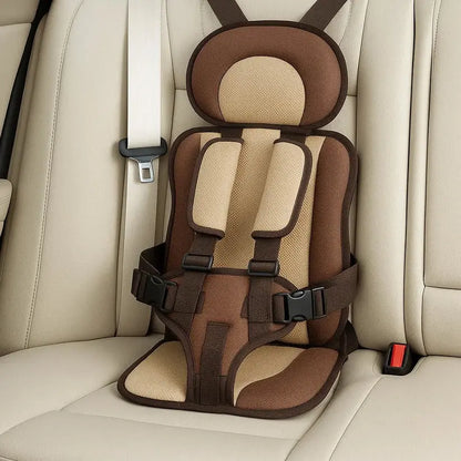 Portable Travel Car Seat with Five-Point Harness and Foldable Lightweight Design, Ages 1-14 Veldora