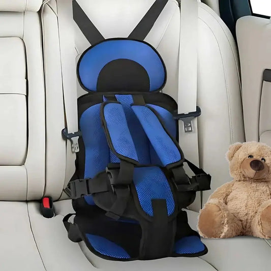 Child Car Seat Cushion with Five-Point Harness and Breathable Mesh, Adjustable Non-Slip Base Veldora