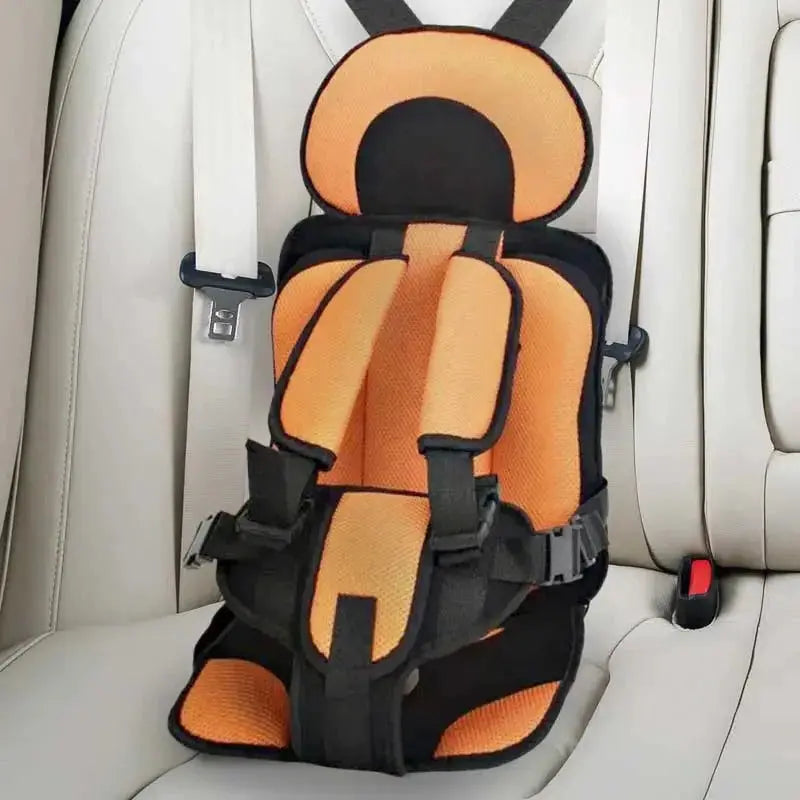 Child Car Seat Cushion with Five-Point Harness and Breathable Mesh, Adjustable Non-Slip Base Veldora