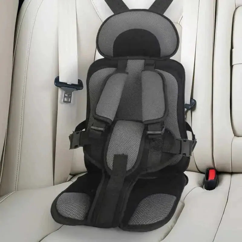 Child Car Seat Cushion with Five-Point Harness and Breathable Mesh, Adjustable Non-Slip Base Veldora