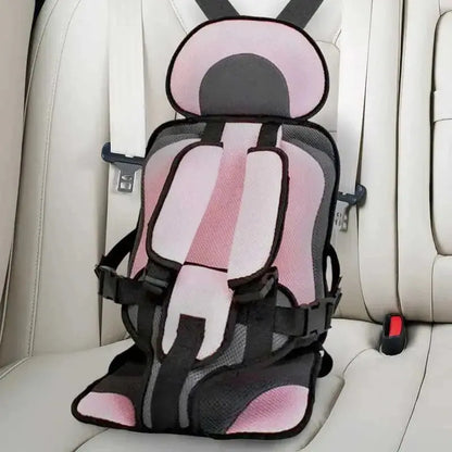 Child Car Seat Cushion with Five-Point Harness and Breathable Mesh, Adjustable Non-Slip Base Veldora