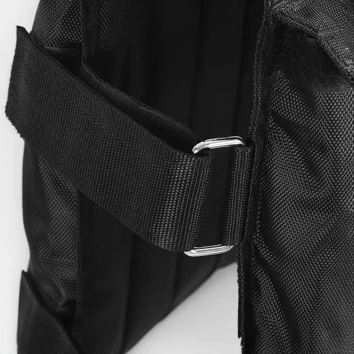 Adjustable Weighted Vest with Removable Pouches and Even Weight Balance, 110 Lb Max Veldora