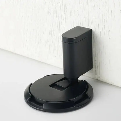 Adjustable Door Stop with Locking Grip and Adhesive or Screw Mount, Fits 0.98in Gaps Veldora