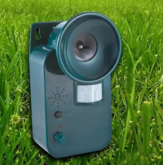 Ultrasonic Animal Repeller with Adjustable Pitch and Motion-Activated Sensor, 50ft Range Veldora