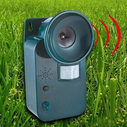 Ultrasonic Animal Repeller with Adjustable Pitch and Motion-Activated Sensor, 50ft Range Veldora