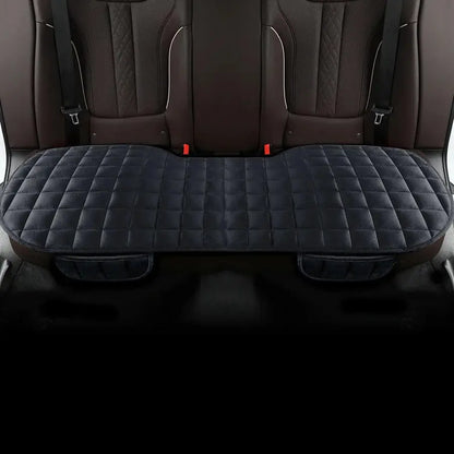 Backseat Cushion Cover with Thick Velvet Padding and Adjustable Straps, Full Bench Fit Veldora