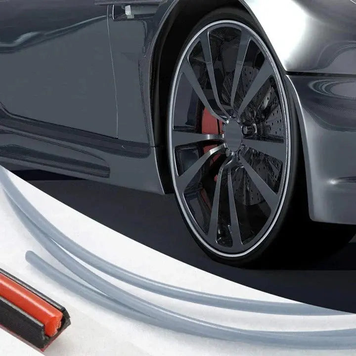 Wheel Rim Protector Strip with Peel-and-Stick Adhesive and Color Options, 8m Roll Veldora