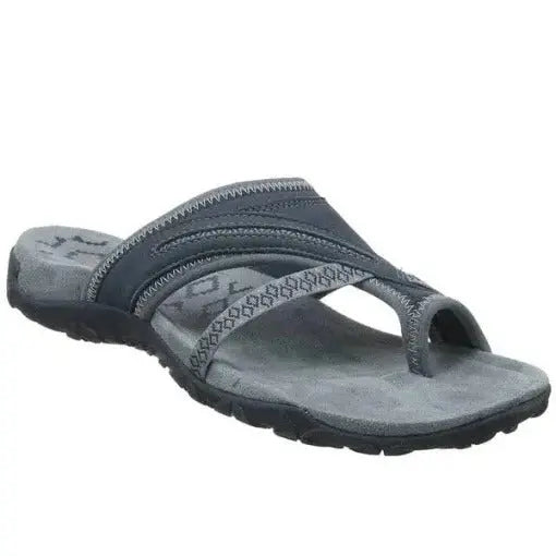 Women's Arch Support Sandals with Memory Foam Insole and Lightweight Platform Veldora
