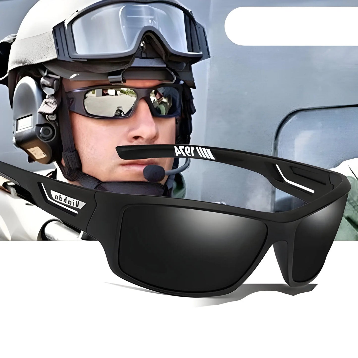 Photochromic Sunglasses with Polarized UV400 Lenses and Lightweight Ergonomic Frame Veldora