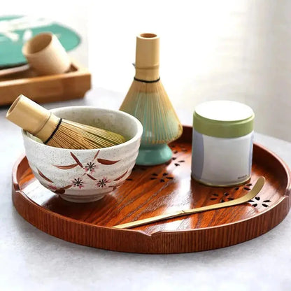 Matcha Tea Set with Bamboo Whisk and Ceramic Bowl, Gift-Ready Packaging Veldora