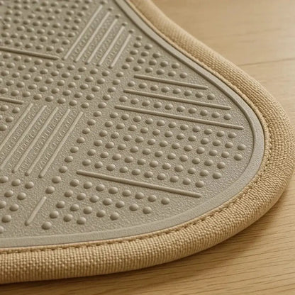 Chair Mat for Hardwood Floors with Short Pile Velour and Non-Slip Backing, Low Profile Veldora