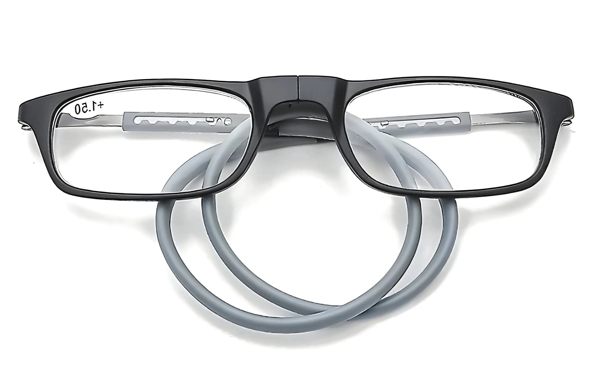 Reading Glasses with Magnetic Front Bridge and Hanging Neck Loop, Lightweight Flexible Fit Veldora