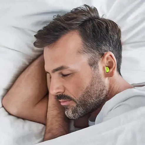 Sleeping Ear Plugs with Custom Molded Silicone and Water-Resistant Design, Reusable Case Veldora