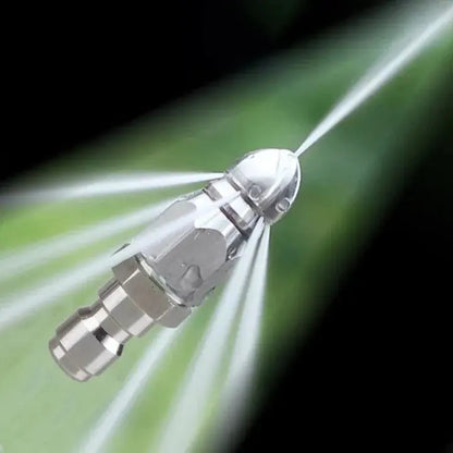 Sewer Jetter Nozzle with Pointed Tip and Stainless Steel, for Pipe Cleaning Veldora