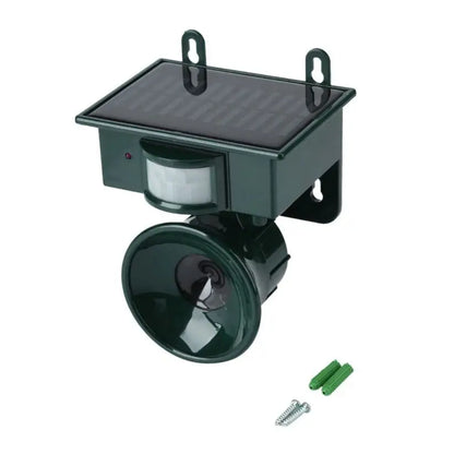 Solar Motion Sensor Bird Repellent with Adjustable Sound and PIR Sensor, Weatherproof Veldora