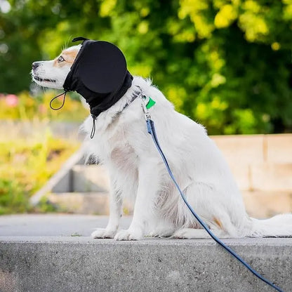 Dog Noise Reducing Ear Muffs with Plush Insulated Fabric and Adjustable Pull-Rope Fit Veldora