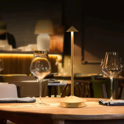 LED Desk Lamp with Touch Controls and Rechargeable Battery, 3 Color Temperatures Veldora