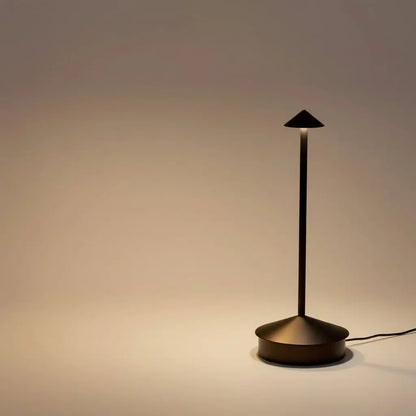 LED Desk Lamp with Touch Controls and Rechargeable Battery, 3 Color Temperatures Veldora