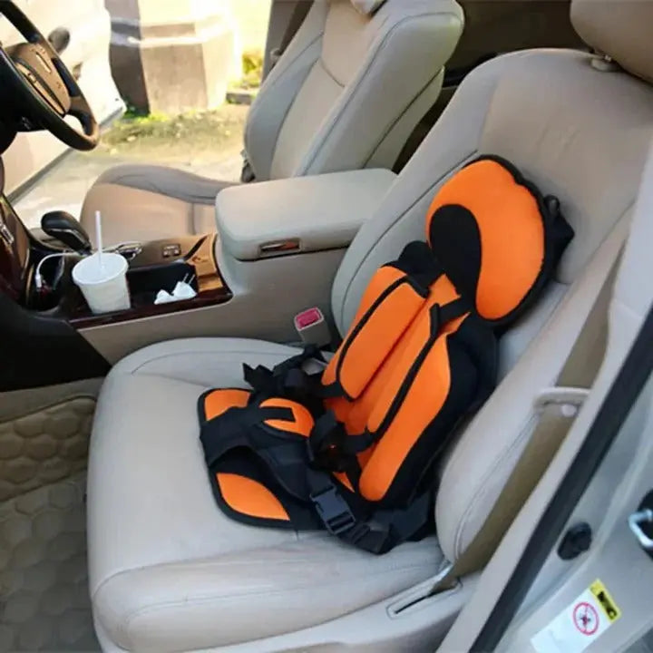 Travel Booster Seat with Foldable Design and Integrated 5-Point Harness, Carry Bag Veldora