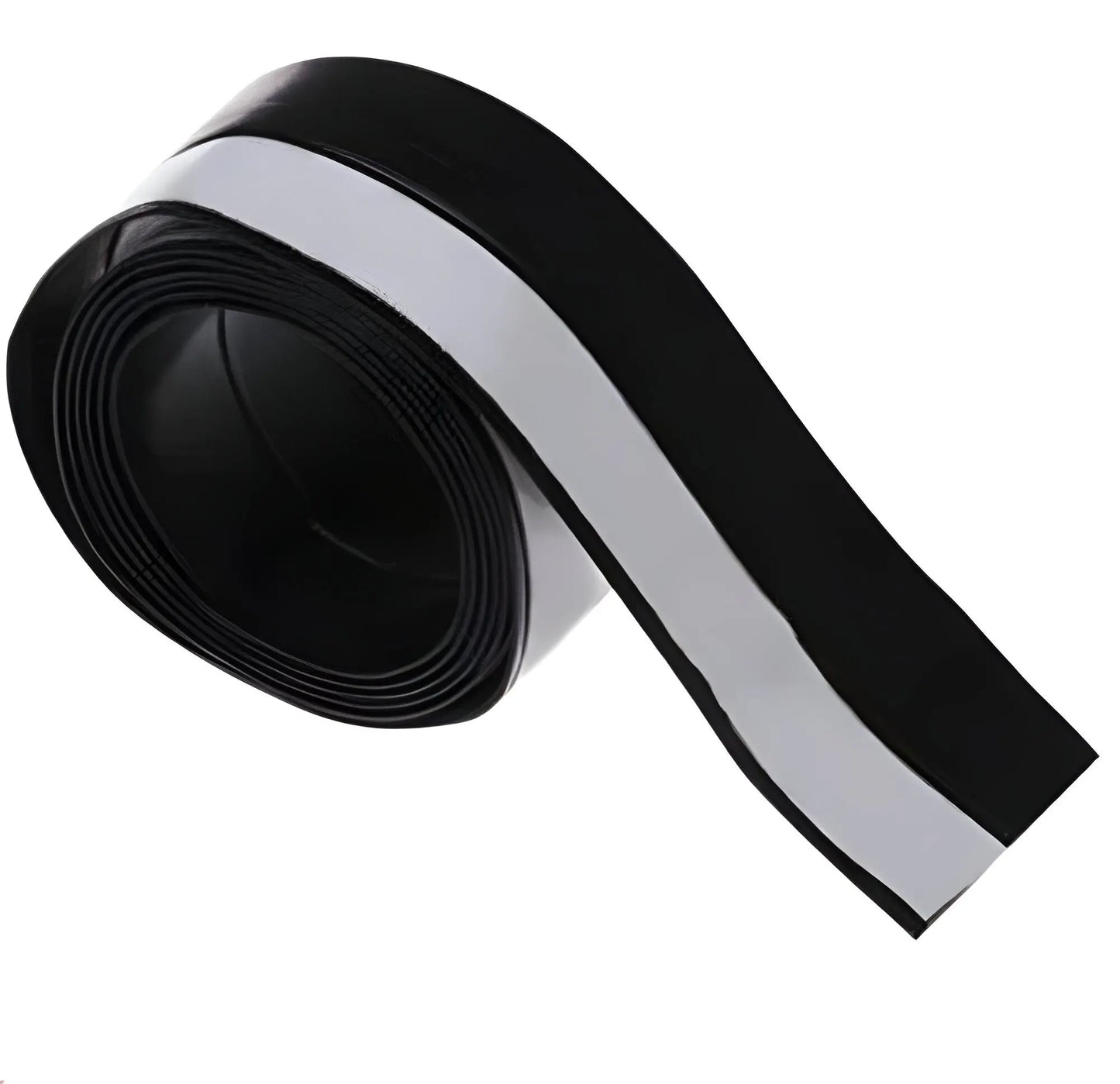 Door Seal Strip with Self-Adhesive Backing and Clear Flexible Profile, 5 m Veldora