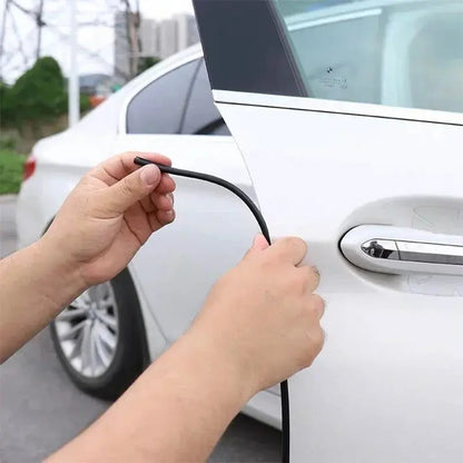 Door Edge Guard with U-Shaped Channel and Universal Fit, 16.4 Ft Trim-to-Fit Veldora
