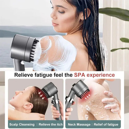 High Pressure Shower Head with Micro Nozzles and 9-Layer Filter, Flow Pause Veldora