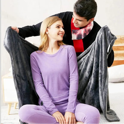 USB Heated Shawl with Rapid Heat and Multiway Wrap, Machine Washable Veldora