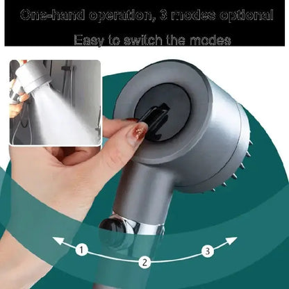 High Pressure Shower Head with Micro Nozzles and 9-Layer Filter, Flow Pause Veldora