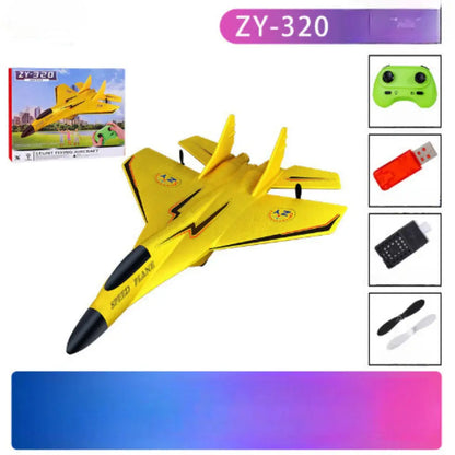 Remote Control Airplane with Shatter Resistant Foam and Ergonomic Controller, 18in Span Veldora