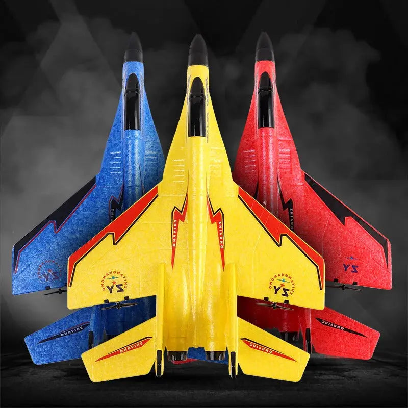 Remote Control Airplane with Shatter Resistant Foam and Ergonomic Controller, 18in Span Veldora