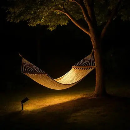 Adjustable Solar LED Spotlight with Zoom Lens and RGB Warm White Light, IP65 Weatherproof Veldora