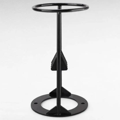 Manual Log Splitter with Fixed Wedge and Rounded Carry Handle, Cast Iron Construction Veldora