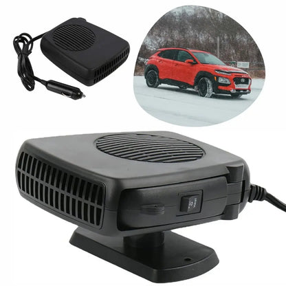 12V Car Heater with Ceramic Element and Adjustable Fan, 150-300W Plug-In Veldora