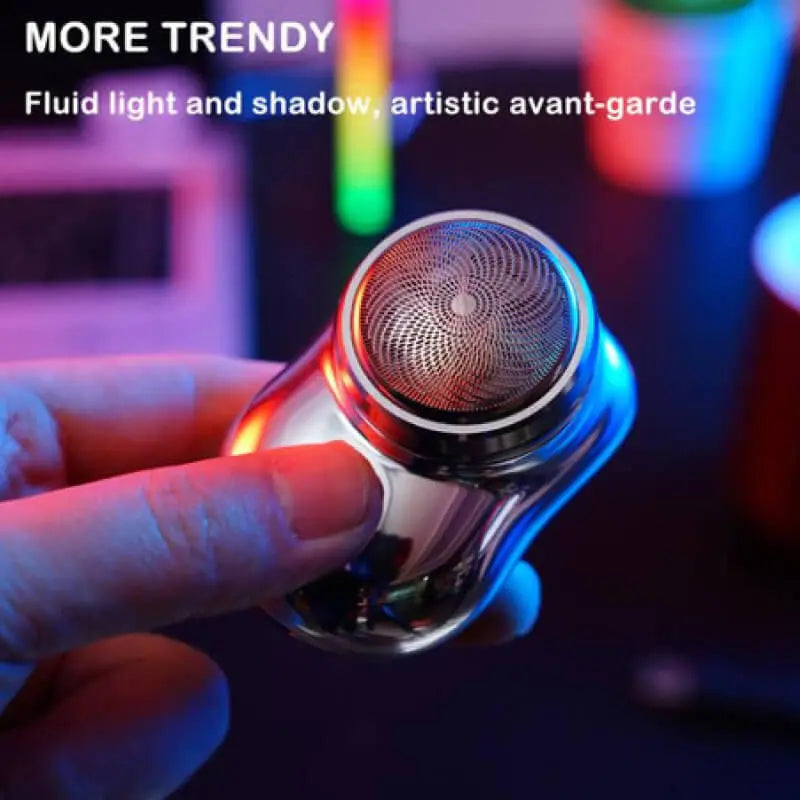 Electric Shaver with Waterproof Foil and Fast USB Charging, Pocket-Friendly Aluminum Body Veldora