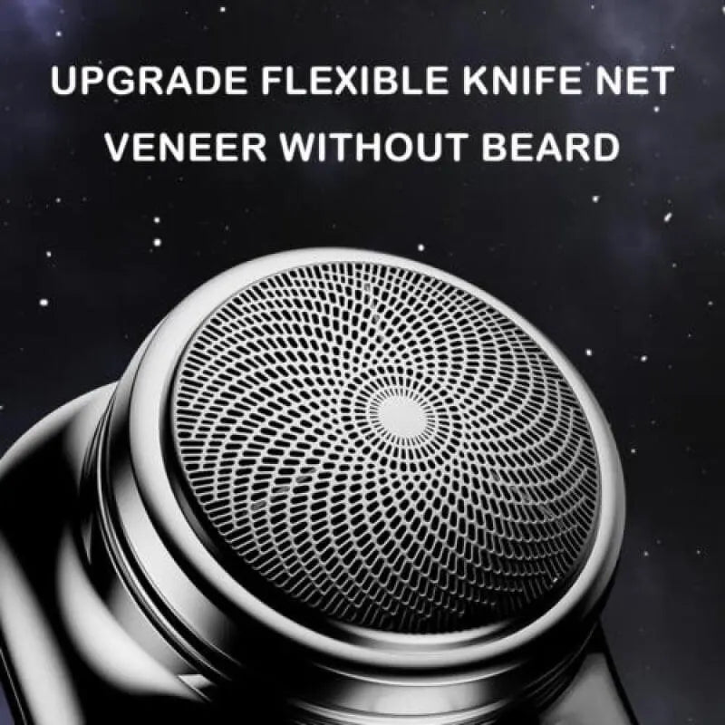Electric Shaver with Waterproof Foil and Fast USB Charging, Pocket-Friendly Aluminum Body Veldora