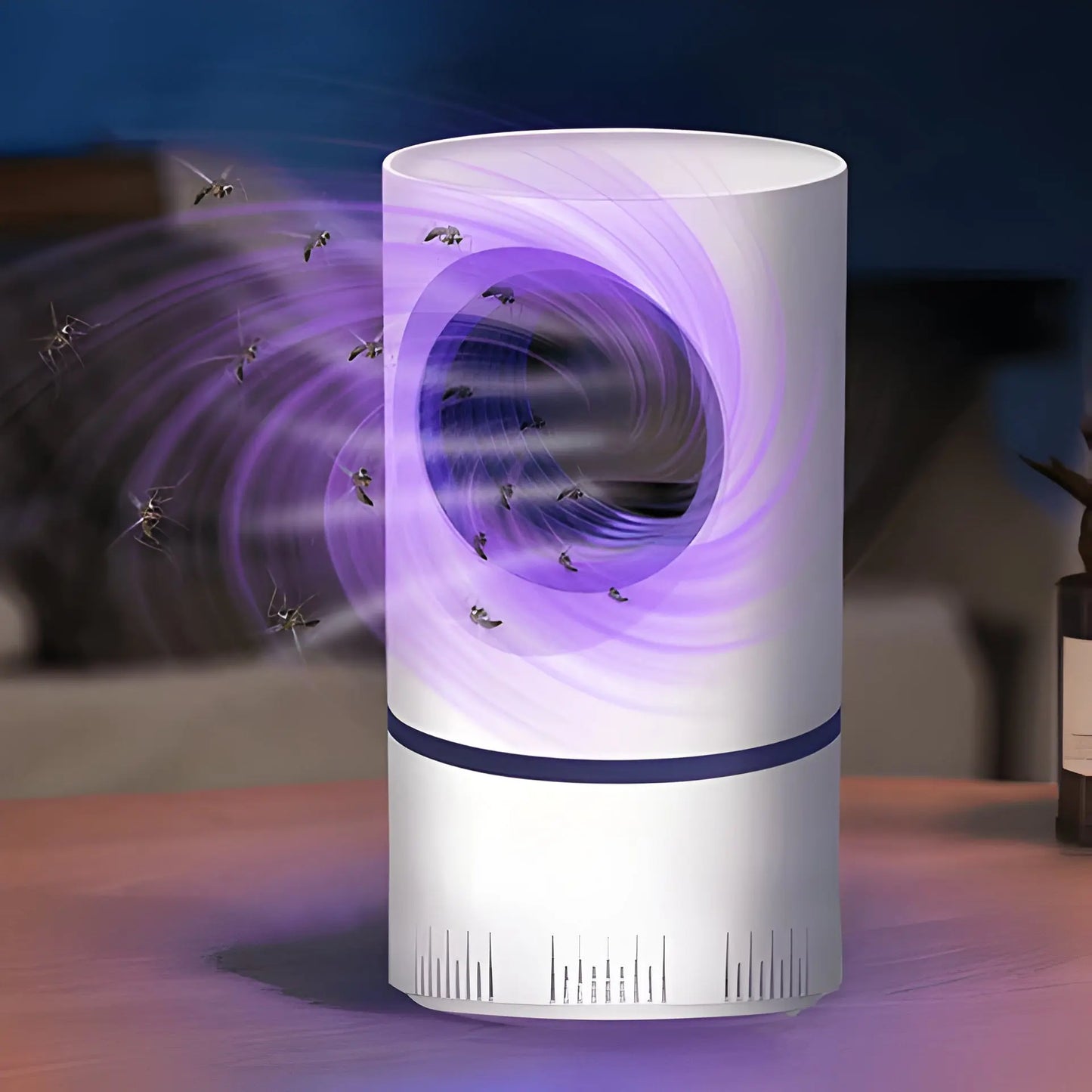 Mosquito Trap with USB Power and Quiet Operation, Nonchemical Enclosed Collection Veldora