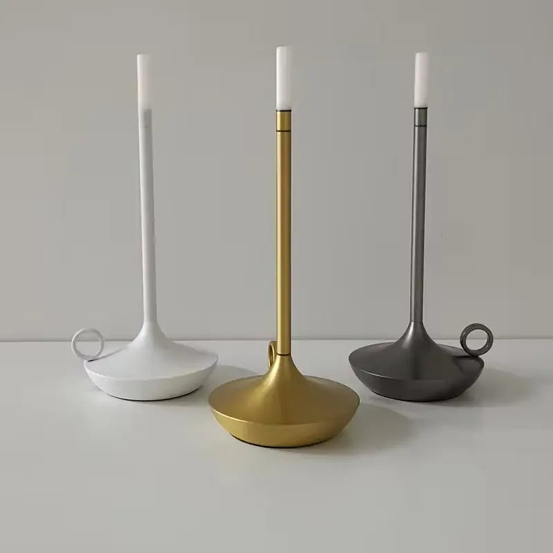 Rechargeable Table Lamp with Touch Dimming and Warm White LED, USB Charging Veldora