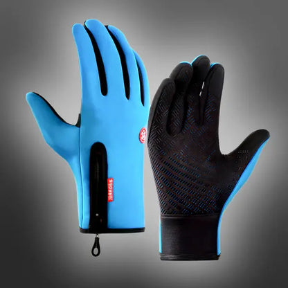 Waterproof Winter Gloves with Touchscreen Fingertips and Textured Silicone Grip, Insulated Veldora
