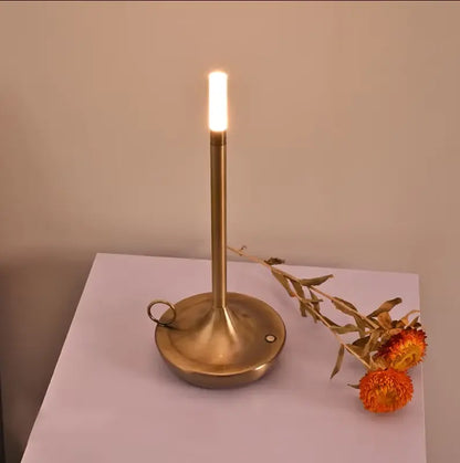 Rechargeable Table Lamp with Touch Dimming and Warm White LED, USB Charging Veldora