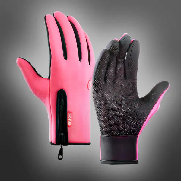Waterproof Winter Gloves with Touchscreen Fingertips and Textured Silicone Grip, Insulated Veldora