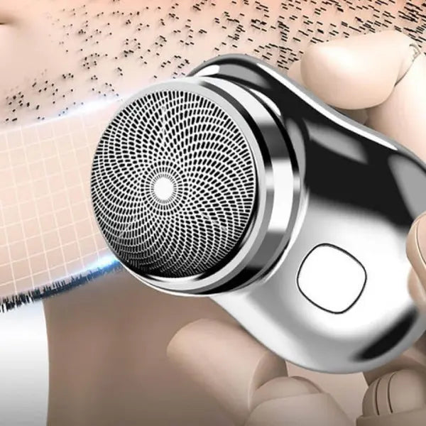 Electric Shaver with Waterproof Foil and Fast USB Charging, Pocket-Friendly Aluminum Body Veldora