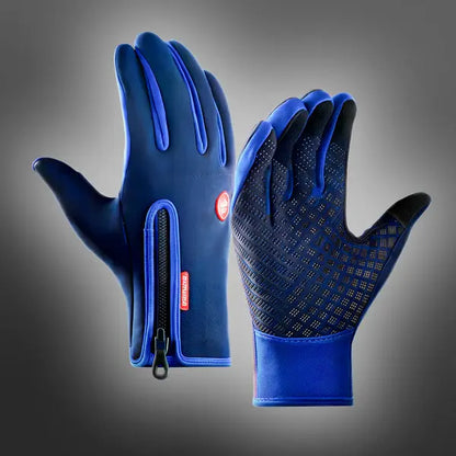 Waterproof Winter Gloves with Touchscreen Fingertips and Textured Silicone Grip, Insulated Veldora