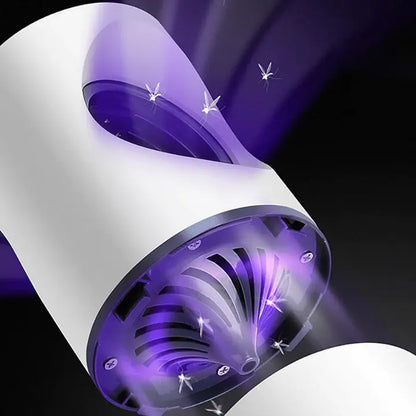 Mosquito Trap with USB Power and Quiet Operation, Nonchemical Enclosed Collection Veldora