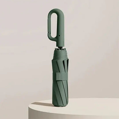 Compact Umbrella with Wind-Resistant Frame and One-Touch Open, Water-Repellent Canopy Veldora