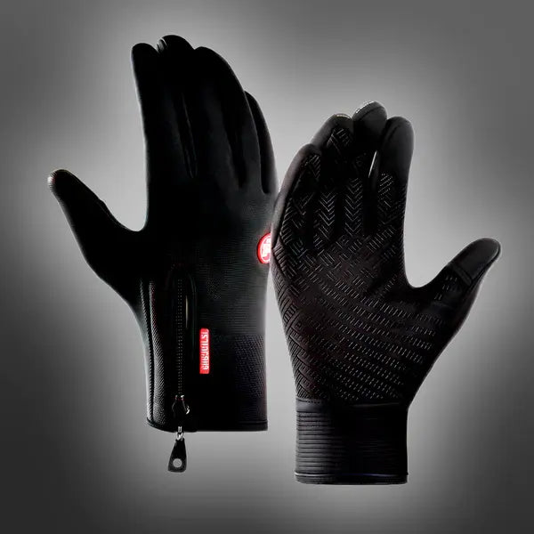 Waterproof Winter Gloves with Touchscreen Fingertips and Textured Silicone Grip, Insulated Veldora