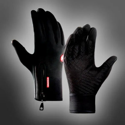 Waterproof Winter Gloves with Touchscreen Fingertips and Textured Silicone Grip, Insulated Veldora