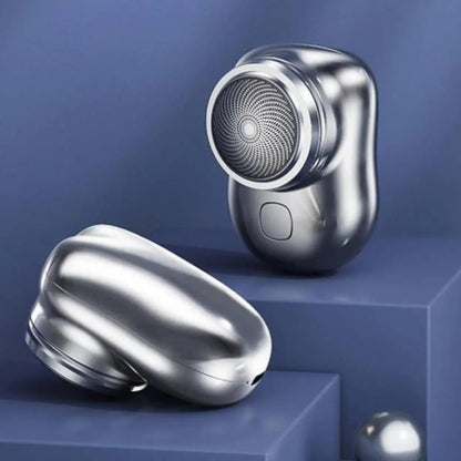 Electric Shaver with Waterproof Foil and Fast USB Charging, Pocket-Friendly Aluminum Body Veldora