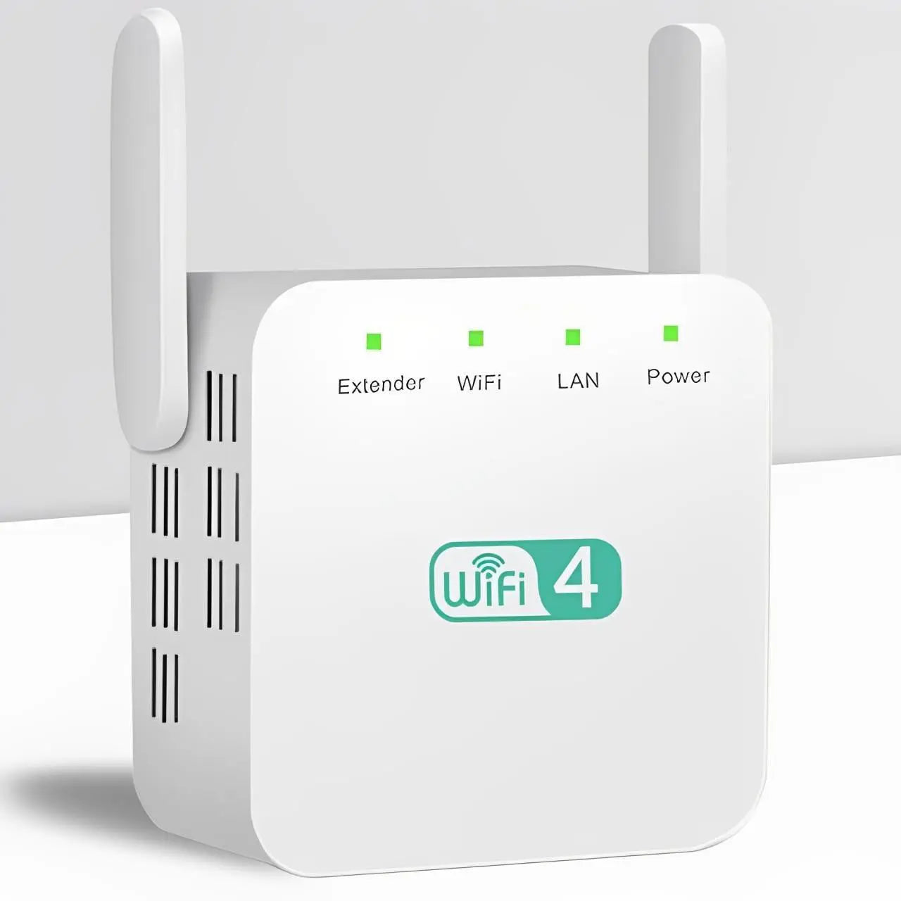 WiFi Range Extender with Dual-Band 2.4/5GHz and Gigabit Ethernet, Compact One-Touch Setup Veldora