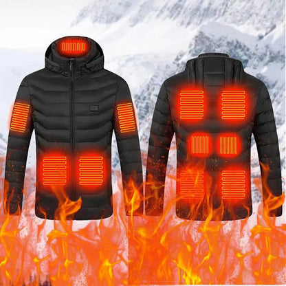 Heated Jacket with Rechargeable Battery Pack and 3 Heat Settings, Machine Washable Veldora